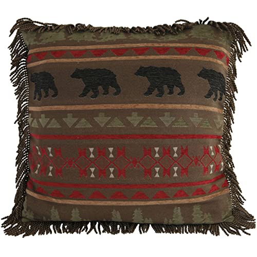 BLACK FOREST DECOR Gallatin Bear Euro Sham