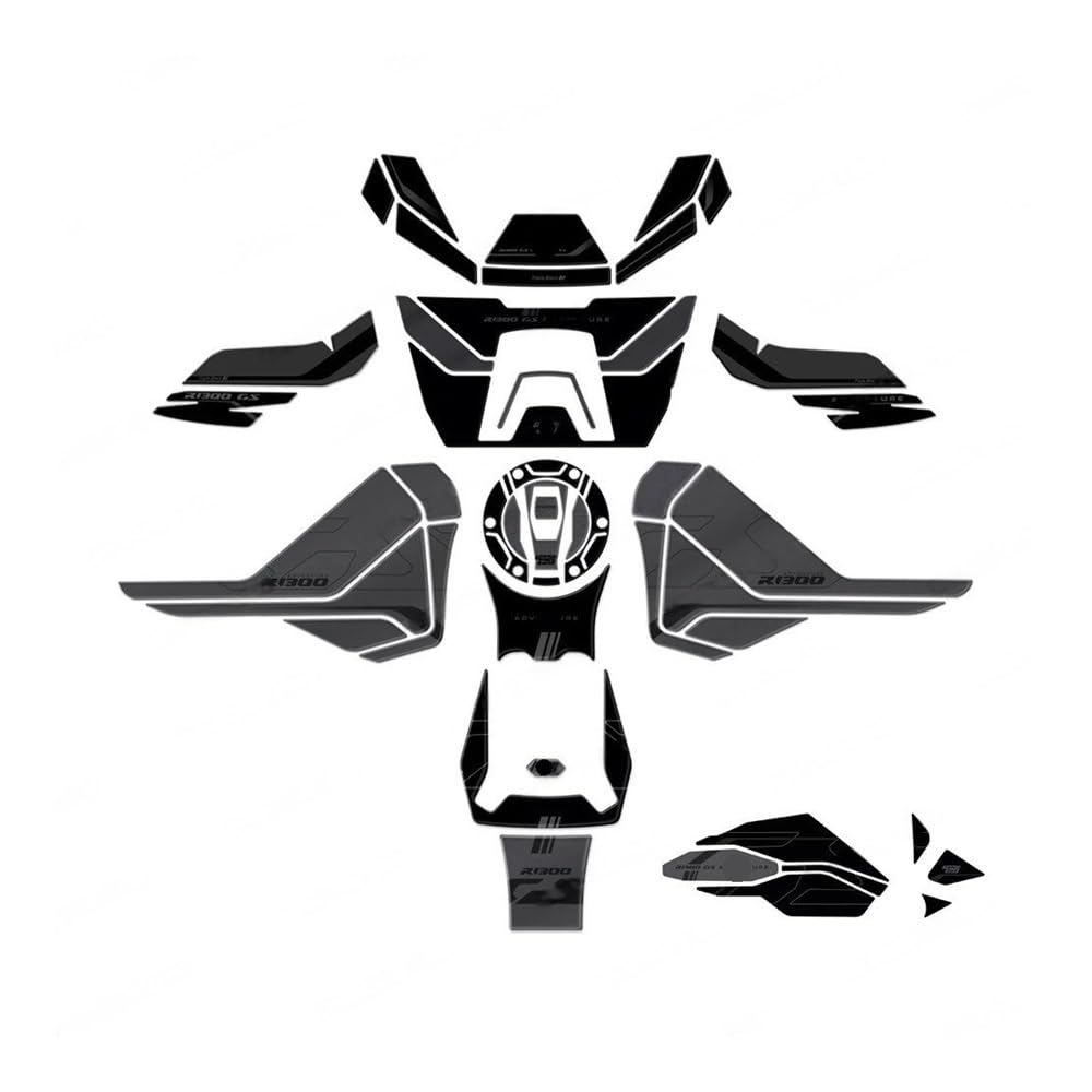 Fuel Tank Protector for R 1300 GS for Adventure R1300GS ADV for Trophy 2025 Motorcycle Epoxy Resin Tank Pad Protection Sticker