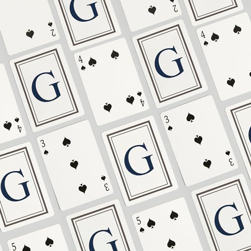 Baraja Póker 52 Cartas Gris y Azul Para Adultos miniatura 4