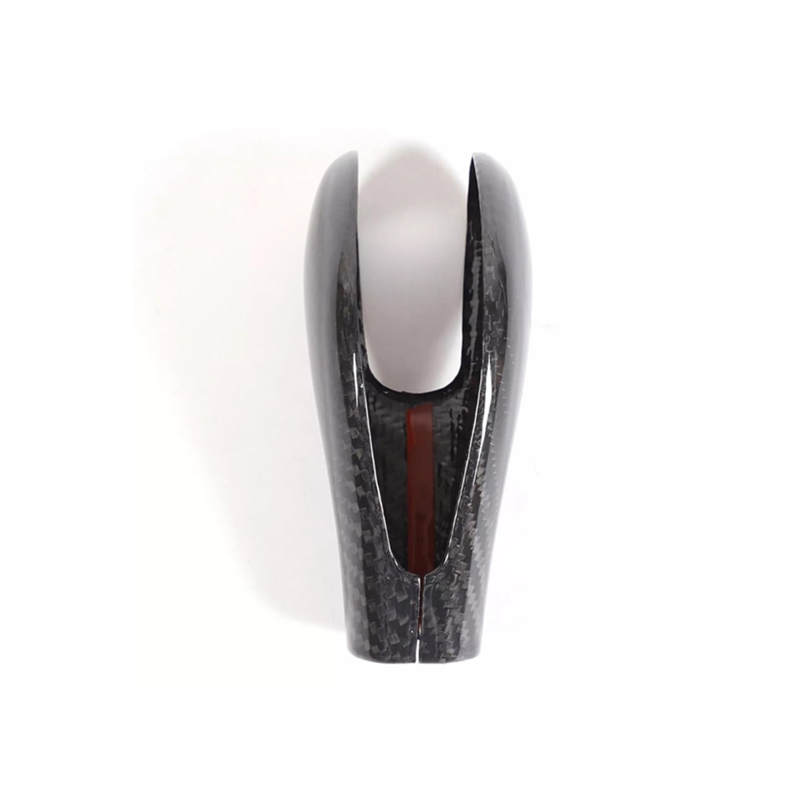 QBKGMEWCA Gear Shift Knob Cover Compatible for Porsche Cayenne 2004-2019 Models Carbon Fiber(Type3)