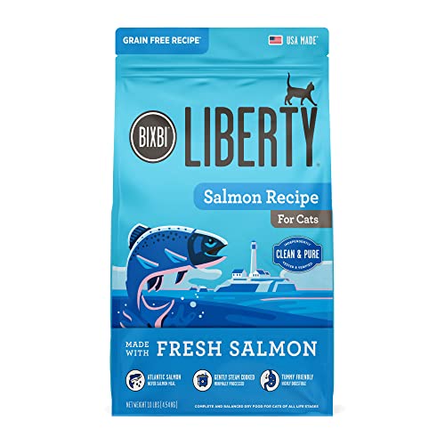 BIXBI Liberty Dry Food Salmon Recipe for Cats, 3lb