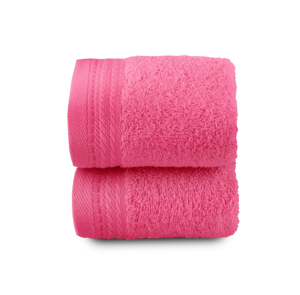 Top Towel Strawberry - Premium - Large Bath Towels - Bath Towels - 2 Face Towels Or Bidet -30X50cm - 100% Cotton - 600G