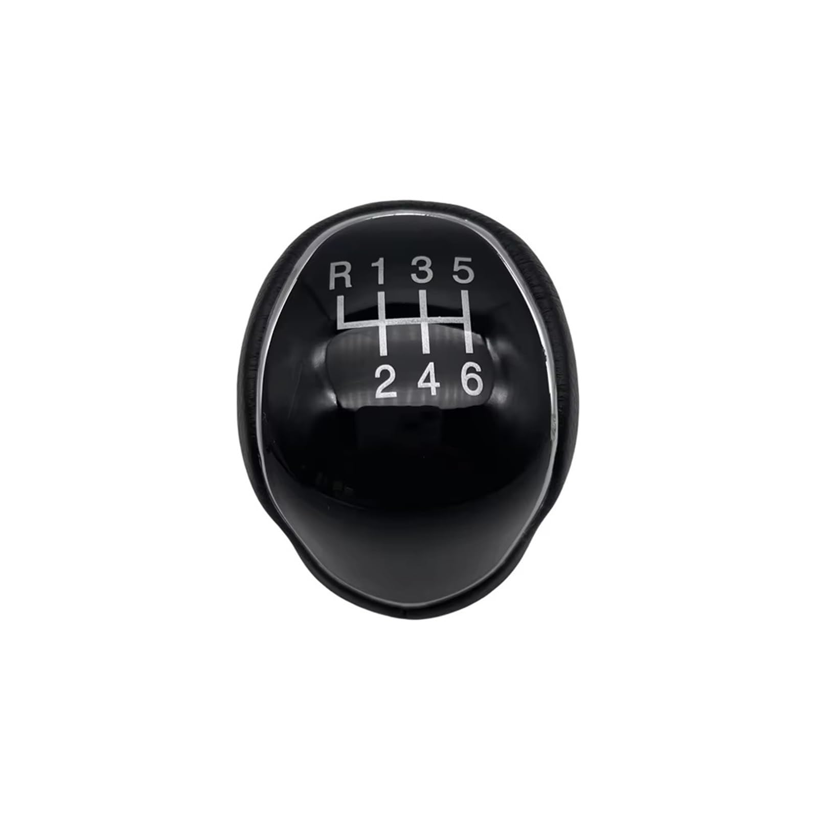 Cpddngzmkk Black 6 Speed Gear Shift Knob Lever 5/6 Speed Car Gear Shift Knob Lever For Mondeo Iv S-Max C-Max Transit Focus Mk3 Mk4 Kuga Connect