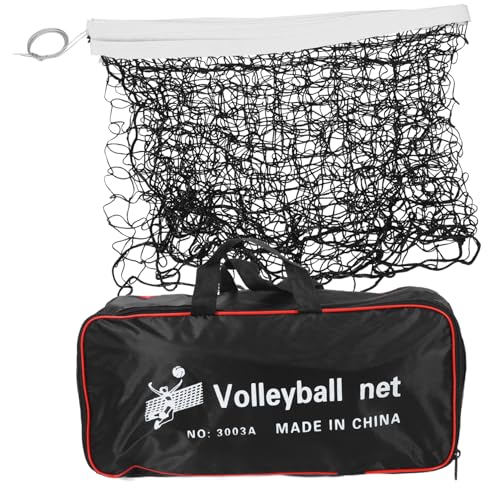 KOMBIUDA Backyard Volleyball Net Portable Heavy Duty Standard Size Easy to Install for Beach Grass and Sports Activities