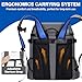 Heytrip Cooler Backpack 36 Cans with 2 Detachable Pouches Insulated Waterproof Cooler Bag for 20 Hours Cold Retention, Leak-Proof Cooler(Gray)