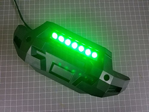 Front Bumper LED Lamp Lighting System Green for Traxxas 1/5 RC 6S 8S X-MAXX XMAXX