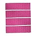 Mednkoku Surfboard Traction Pads Anti-Slip Surfing Skimboard Sticker Front Tail Deck Mat Rose 4PCS PAD