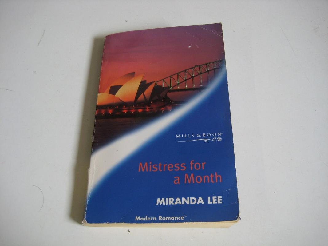 Mistress for a Month (Mills & Boon Modern)