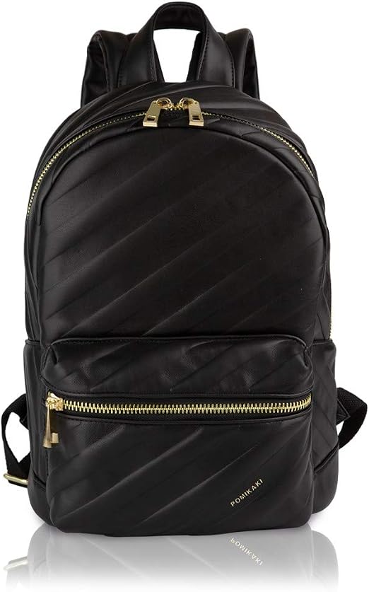 Pomikaki ZAINO GLAM NERO 26,5X35X18 CM : Amazon.it
