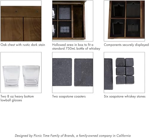 Miniatura 7 de PICNIC TIME NHL - Caja de whisky unisex para adultos