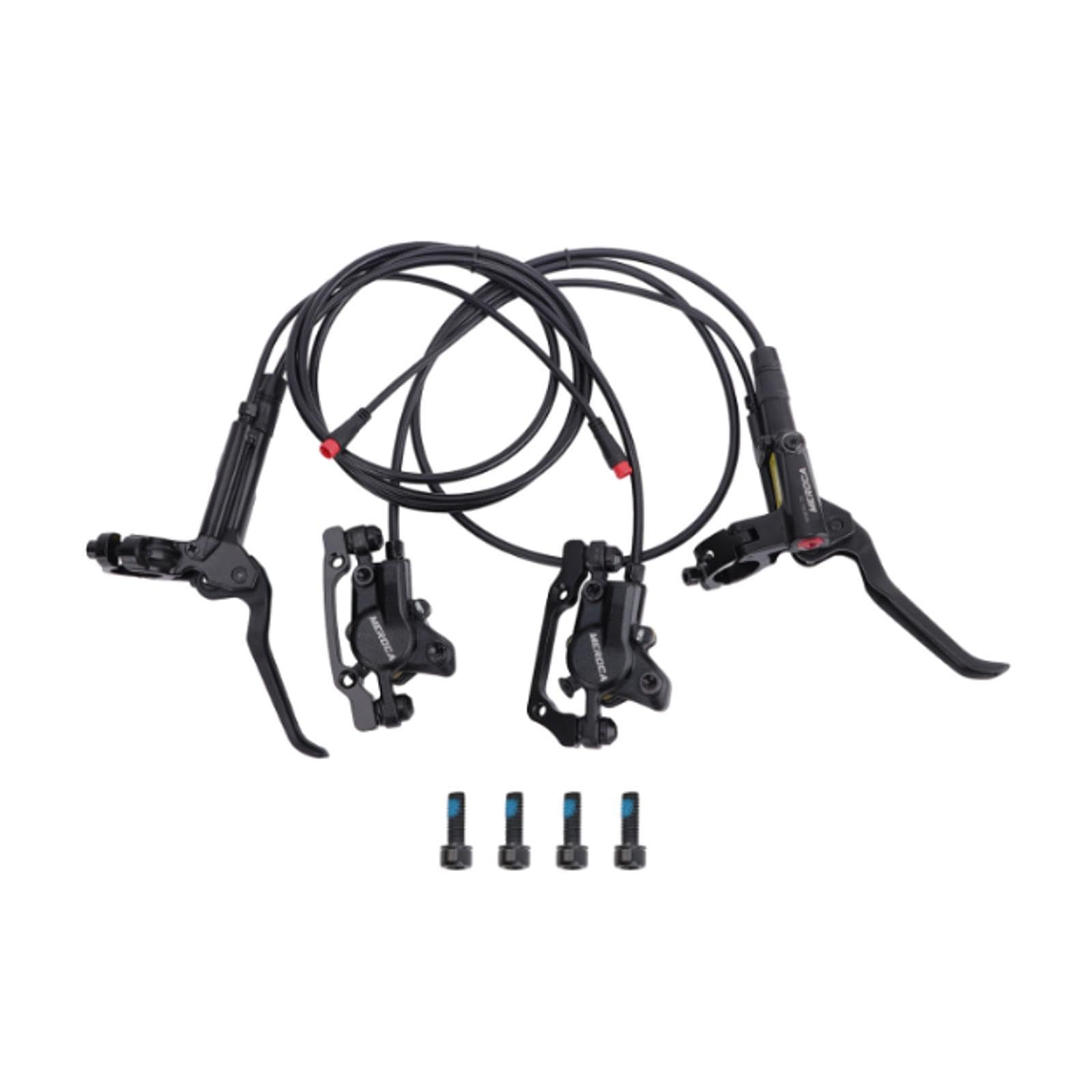 RNXRZANK Hydraulic Disc Brake Set for with 2 Piston Parts, Without 160mm Rotor