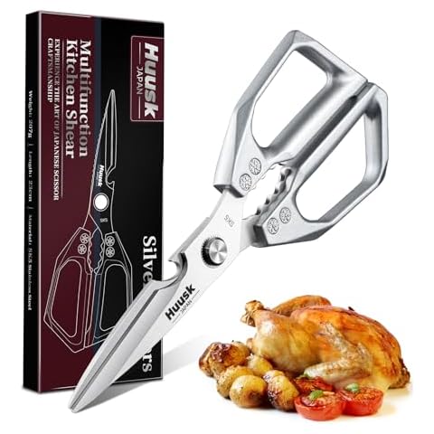 HUUSK Stainless Steel Kitchen Scissors Cover