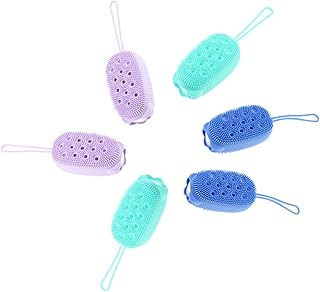 Beaupretty Esfregão De Limpeza Pincel do chuveiro da massagem adulta do anúncio da escova adulta da massagem adulta da escova do chuveiro da massagem adulta Esfregão De Banho