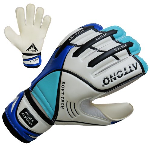 ATTONO Torwarthandschuhe Attack Breaker Fingersave...