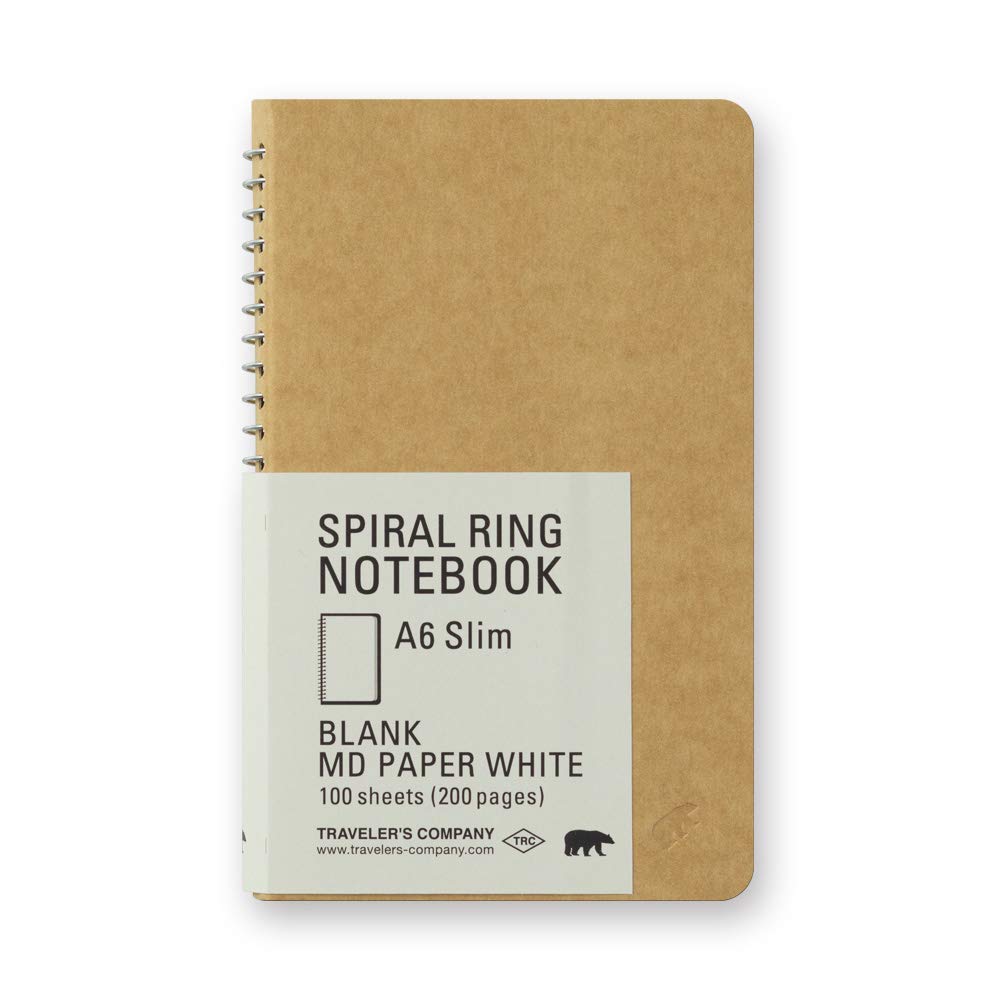 A6 spiral notebook white bloc notes blanc à spirale pour adulte - 8