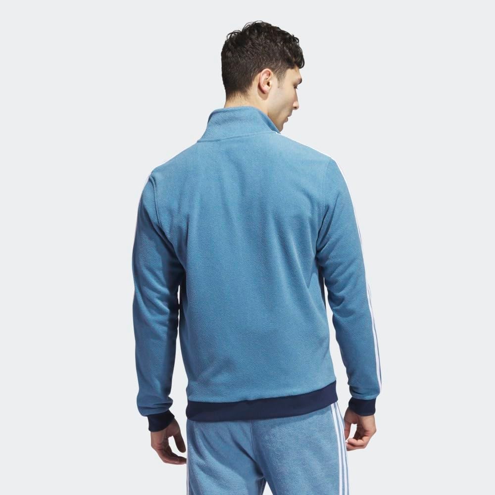 adidas Unisex Bogey Boys Full-Zip Track Jacket - Golf, Jackets