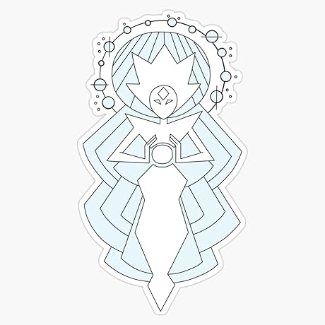 Steven Universe: White Diamond Mural Vinyl Decal