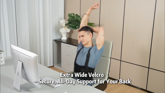 Image of Work Back Brace for Men & Women, Adjustable Lower Back Support Belt for Sciatica, Herniated Disc, Pain Relief, Moving Construction Warehouse Heavy Lifting Safety & Protection (Grey, Large)