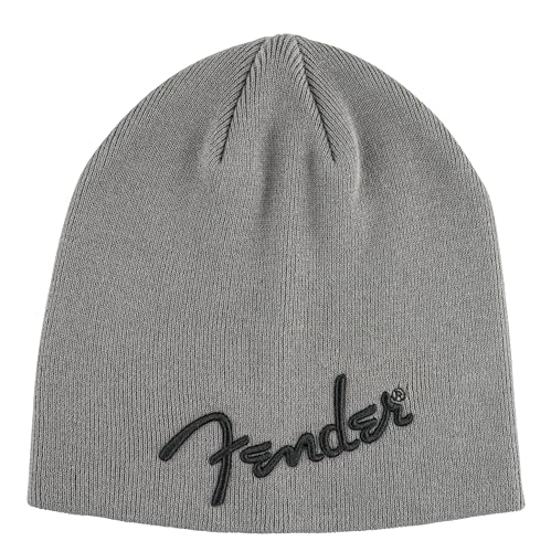Bonnet Fender gris pour protéger vos oreilles du froid avec style