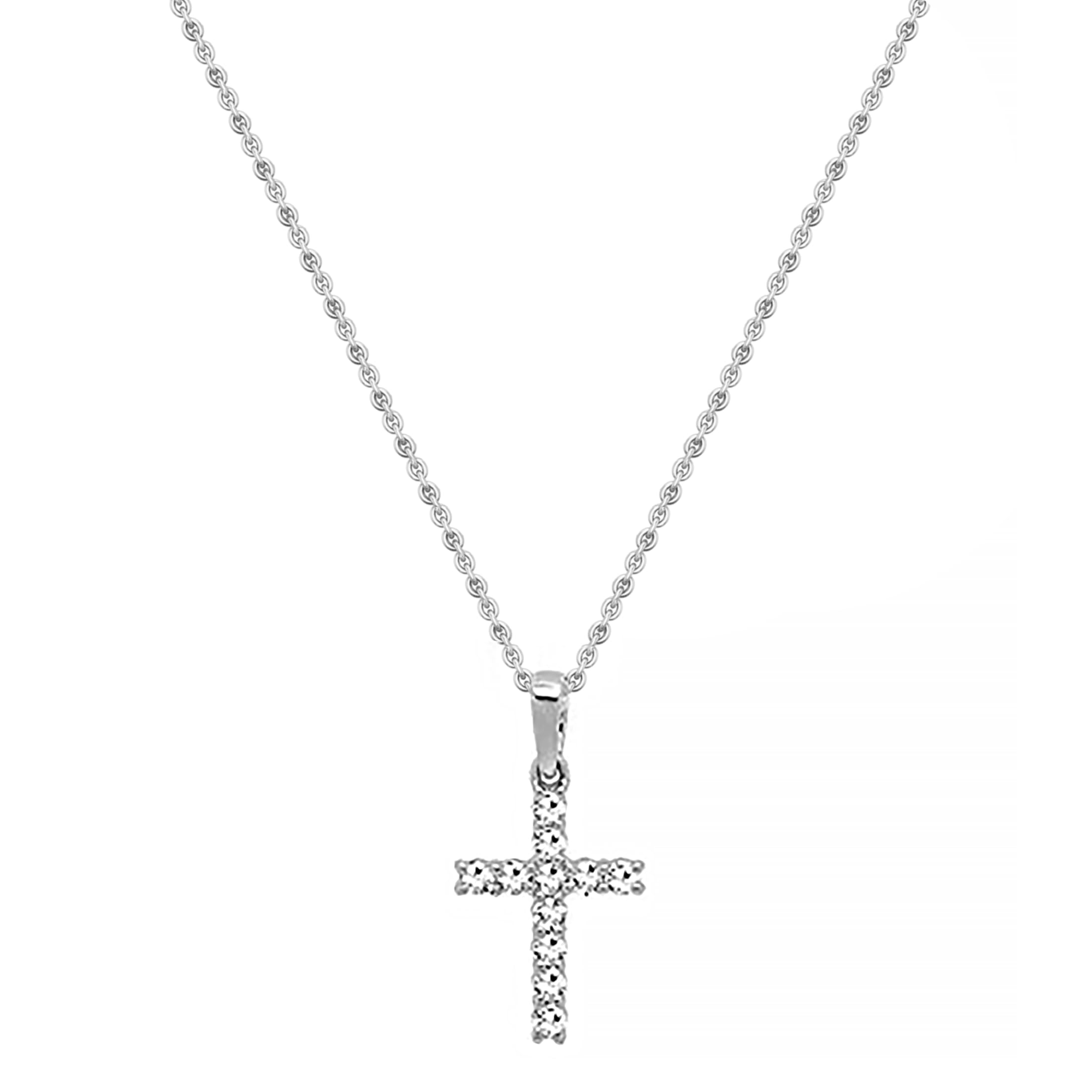 Dazzlingrock Collection Diamond Cross Pendant