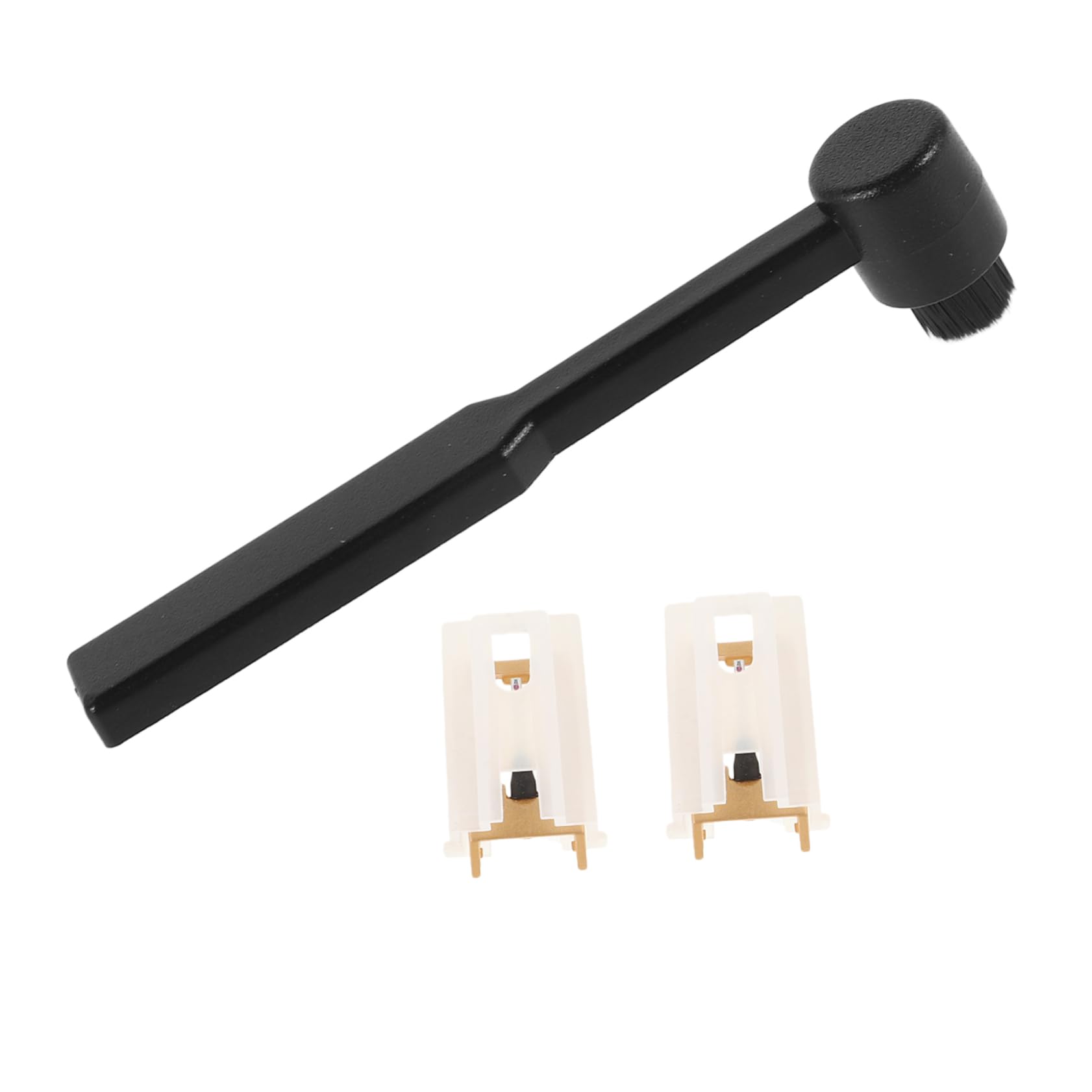 SUPVOX Player Stylus Replacement Needles Set with Cleaning Brush for Vinyl Records 2 Pack