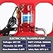 32 Gallon Fuel Caddy, Fuel Transfer Tank, Portable Gasoline Caddy Diesel Caddy with 12GPM Electric Pump for Cars, Motorcycles, Boats, Lawn Mowers, Snowblowers, Auto Fueling Nozzle