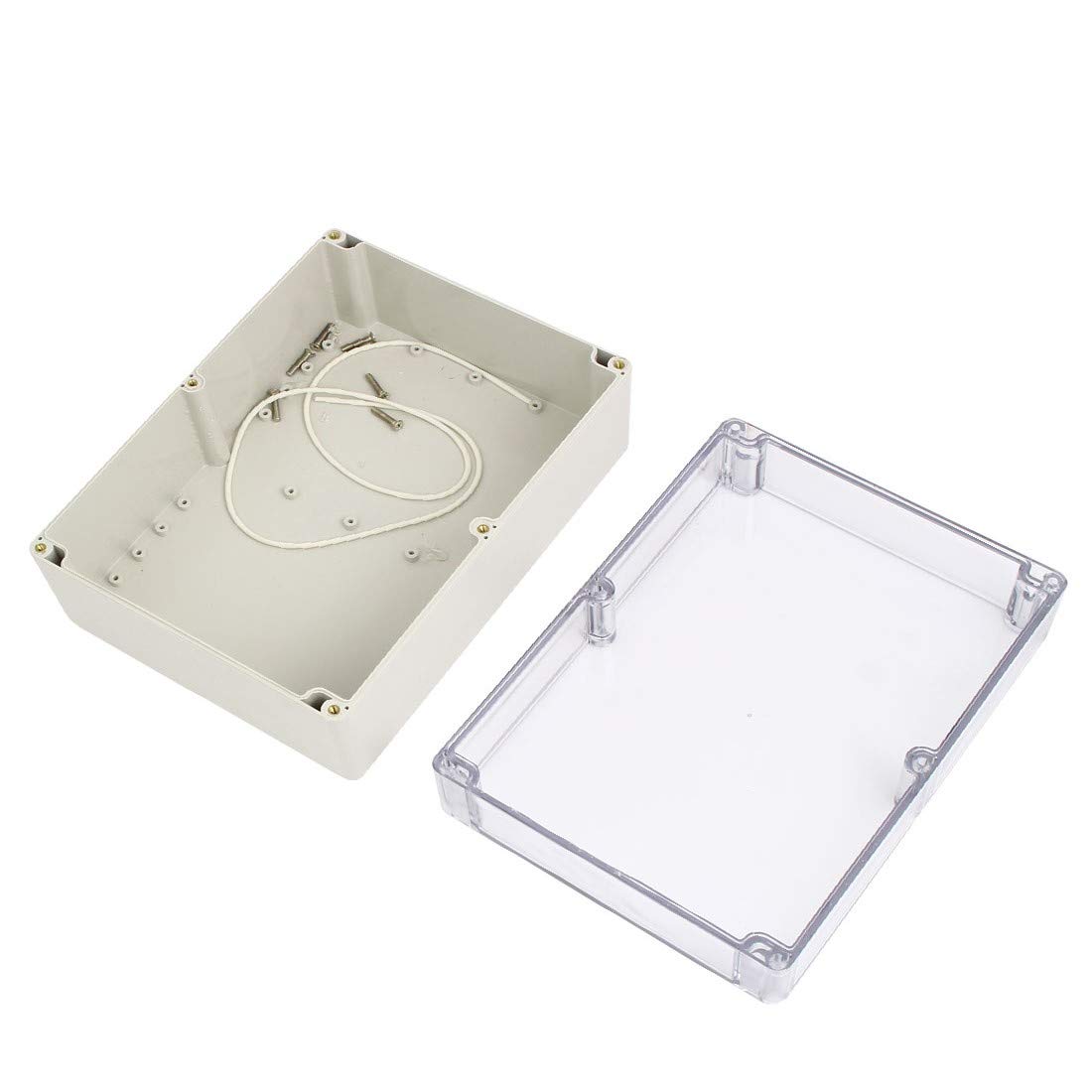 New Lon0167 265mmx185mmx125mm ABS Featured Plastic debris IP65 reliable efficacy Junction Box Electric Project Enclosure(id:522 54 63 d03)