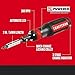CRAFTSMAN 4V Electric Screwdriver Set, 300 RPM, Micro-USB Charging Port, 3-Stage Battery Charge Indicator (CMHT66718B20)