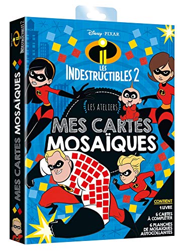 LES INDESTRUCTIBLES 2 - Pochette Les Ateliers - Mes cartes mosaïques - Disney Pixar (French Edition LES INDESTRUCTIBLES 2 - Pochette Les Ateliers - Mes cartes mosaïques - Disney Pixar (French Edition