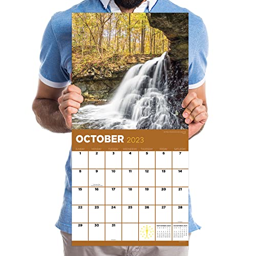 TF PUBLISHING Indiana 2023 Wall Calendar 12 Month Premium 2023