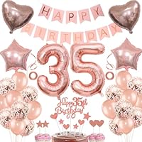 34. Verjaardagsdecoratie roségouden set vrouw, verjaardagsdecoratie roségoud vrouw 34 jaar, 34. Verjaardag decoratie roségoud voor vrouwen folieballon nummer 34 ballonnen nummer 34 roségoud
