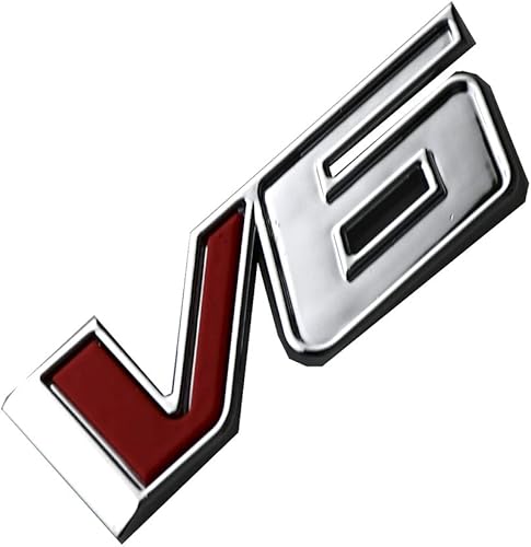 Miniatura 4 de CDD 1 calcomanía de repuesto para placa de identificación de camión V6 Emblema 3D para Canyon Colorado 17-21 (cromado)