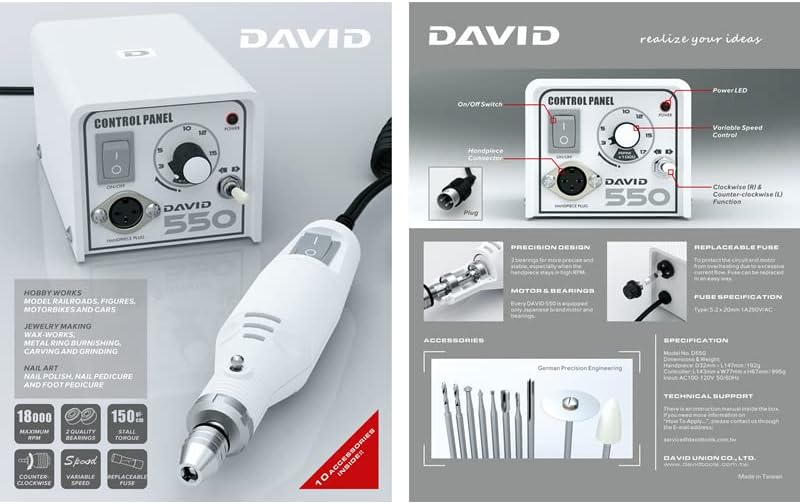 Davitu Stepper Motor - DAVID 550(552) Professional electric engraving, grinding machine and electric drill combination - (Shaft Diameter: price 2)