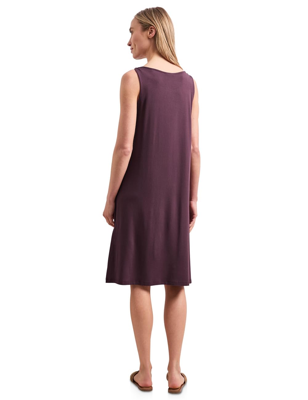 Street One Damen 1409335 Knielanges Kleid mit Schnallendetail (1er Pack)