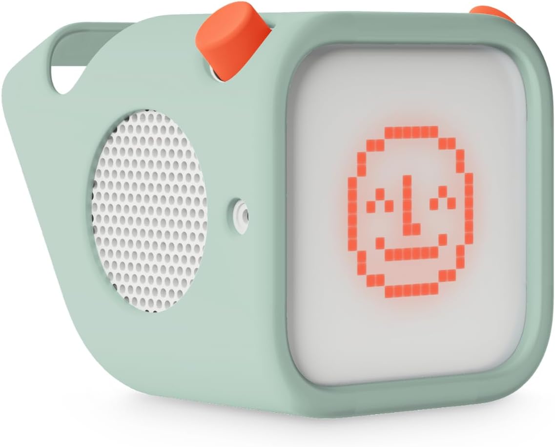 Yoto Player (3rd Gen.) + Adventure Jacket Frog Soup – Kids Bluetooth Audio Speaker, All-in-1 Screen-Free Device Plays Stories Music Podcasts Radio White Noise Thermometer Nightlight Ok-to-Wake Clock