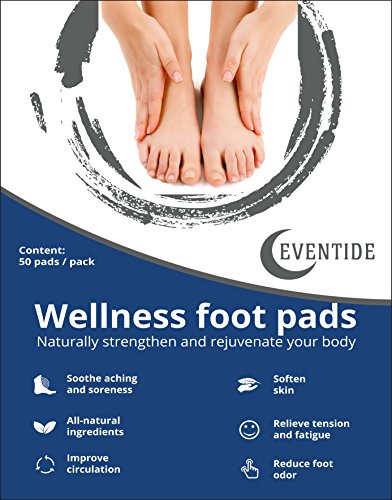 Premium Foot Pads: (50pc) - Rapid Pain Relief & Foot Health, Fresh Scent, New Formula for 2019 - Thumbnail 2