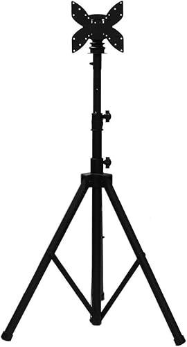 Audio 2000 Ast422y - Soporte de pantalla plana LCD para televisormonitor con trípode plegable