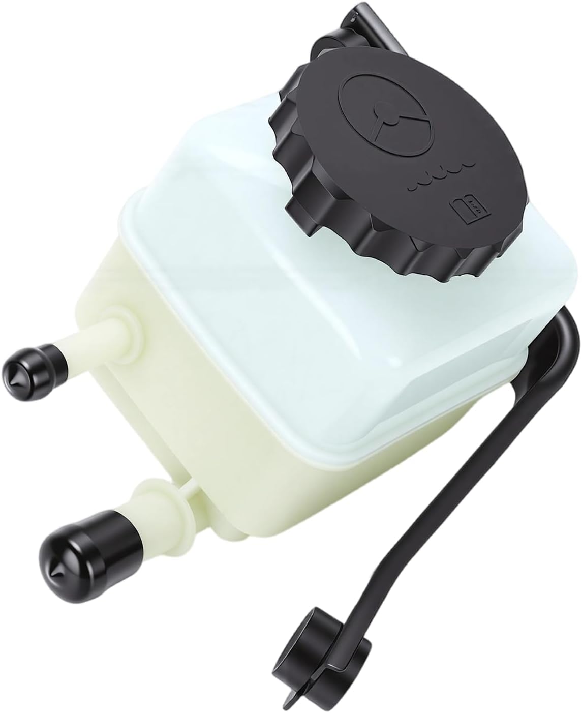 Jiawu Power Steering Reservoir Tank Leakproof Replacement for ES300 1997-2001, Ideal for Camry 1992-2001, 1 X Power Steering Reservoir with Cap and Bracket