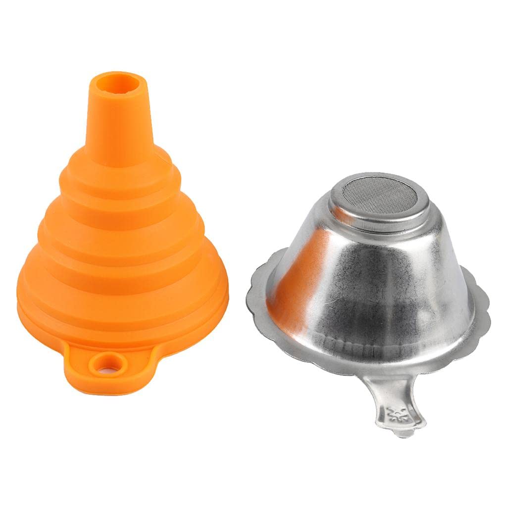 3D Printer Metal UV Resin Filter Cup+Silicon Funnel for 3D Printer-picture-10