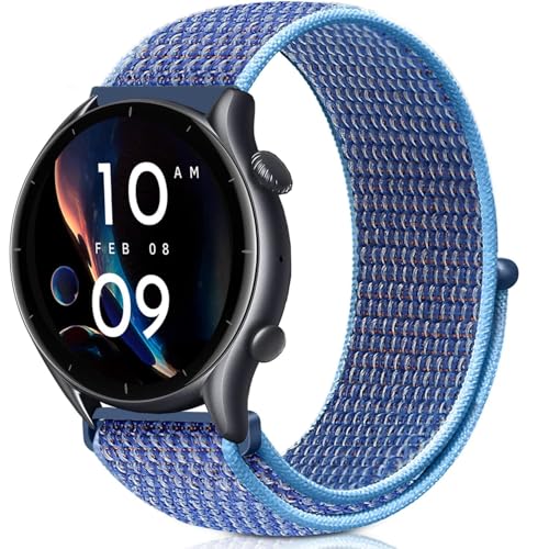 Consejos para Comprar xiaomi amazfit stratos del mes. 41 VELULYX Correa elástica de nailon compatible con Amazfit GTR 47 mm/2/2e/3/3 Pro/GTR 4/4 Pro/Stratos 3/2, banda elástica de 22 mm para Xiaomi Watch S1/S1 Active/Xiaomi Mi/S3/Watch...