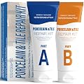 Tile Repair Kit, Ceramic Tile Chip Repair Kit(White), Floor Cracked Tile Repair Filler - Quickly Fix Tile Chips, Cracks with Super Strong Adhesion for Porcelain, Ceramic, Acrylic, Fiberglass, Enamel