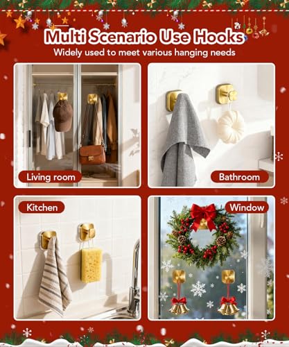 3Pcs Suction Cup Hooks for Shower, Suction Cup Hooks - image 7