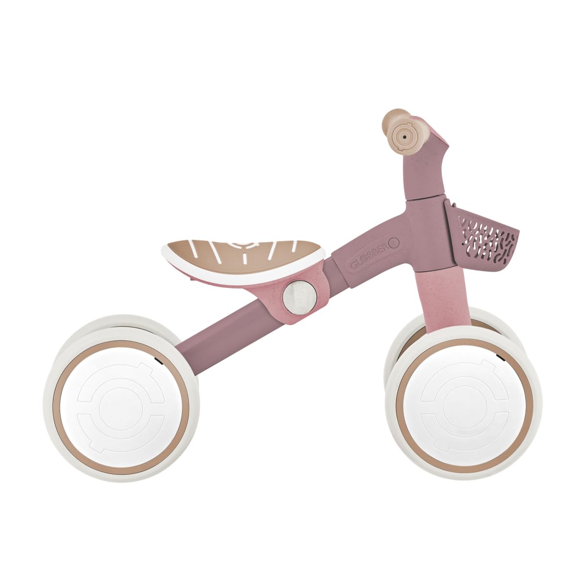 Globber Learning Bike – Aufsitzrad, Lernrad, 7 Zoll Eva-Bereifung, 4-rädrig