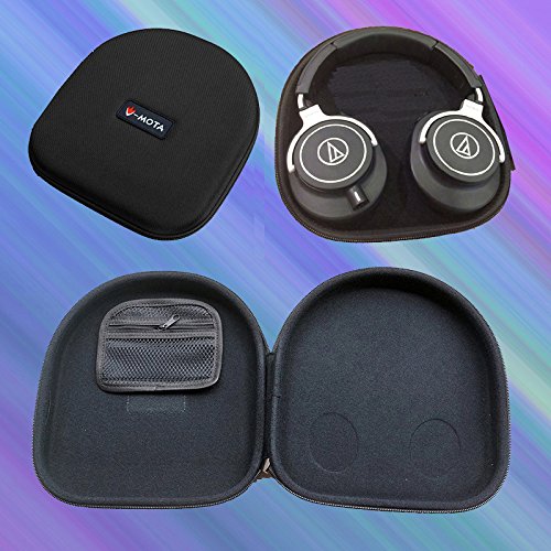 V-MOTA ANC Headphone Carry case Box for Audio Technica ATH-M70X ATH-M50X ATH-M40X ATH-MSR7 ATH-WS770 ATH-WS550 ATH-WS1100 ATH-ANC7 ATH-SR9 ATH-DSR9BT ATH-DSR7BT Headset