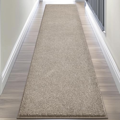 Image of Washable Runner Rug 24 inch x 96 inch Rectangular, Non Slip Absorbent Indoor Entryway Rug for Floor, Laundry, Hallway, Bedroom (Roll Packing)