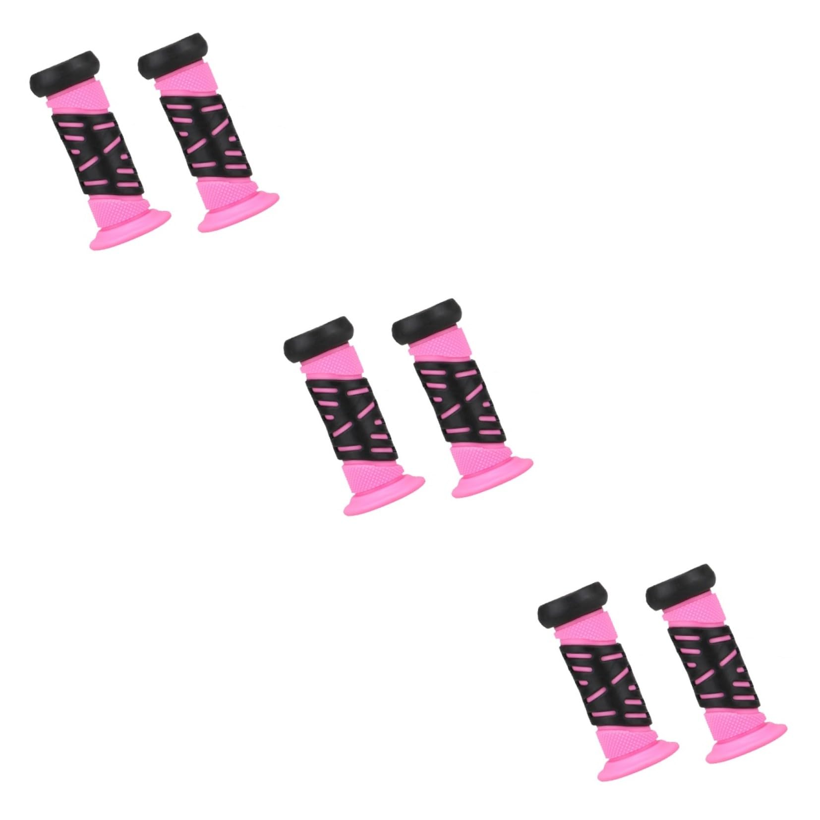 BESPORTBLE Lot De 3 Paires De Poignées De Guidon pour Enfants en Caoutchouc Souple Et Confortable Adaptées Aux Trottinettes pour Enfants