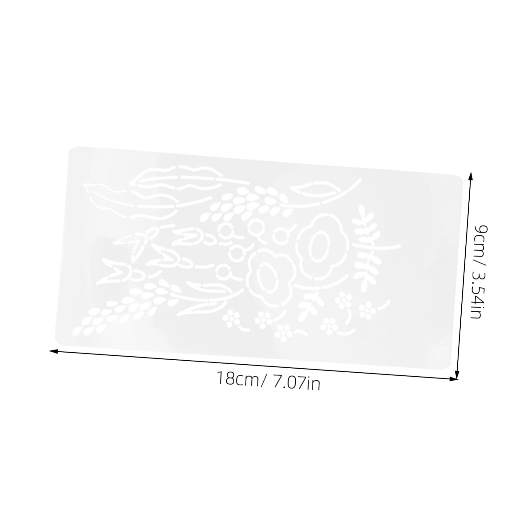 SEWACC Acrylic Sewing Ruler Quilting Template Patchwork Tool Embroidery Stencil Enhance Your Creativity