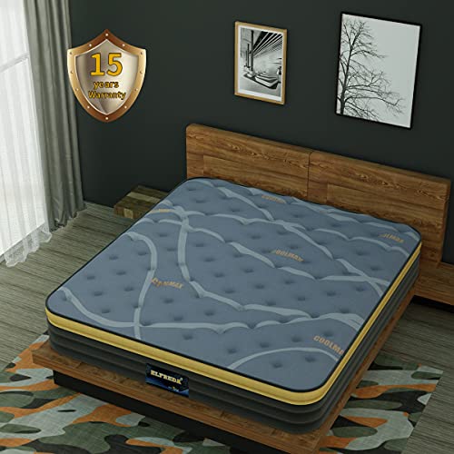 Elfreda E062_SQ Short Queen Mattress, Rv Mattress 12 Inch Pillow Top Pocket Spring Hybrid Mattress thumb #6
