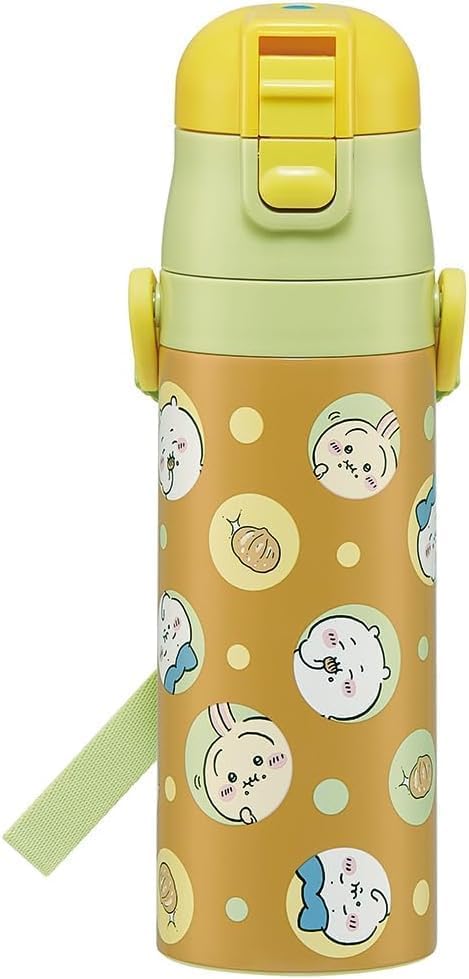 Amazon | ちいかわ 水筒 直飲み スポーツボトル ステンレス ワンタッチ