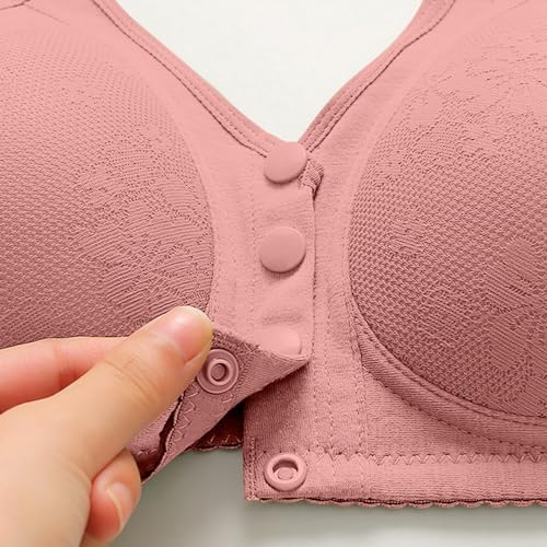 Soutien-gorge respirant à bouton avant pour un maintien sans armature